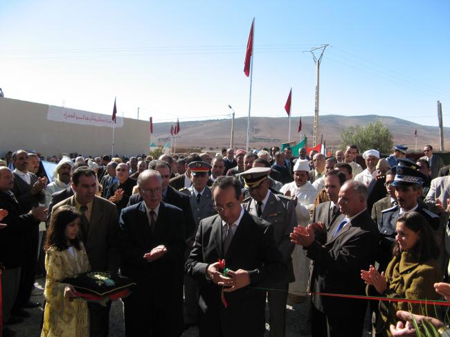 Inauguration centre Sidi Hazem