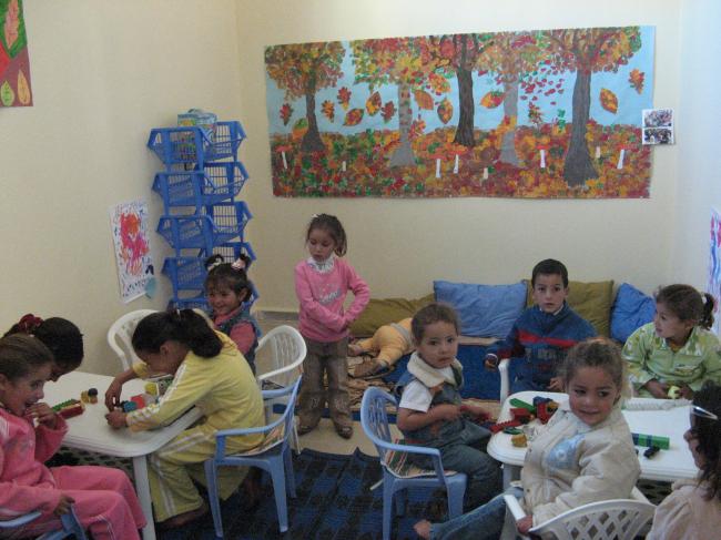 le préscolaire à Sidi hazem