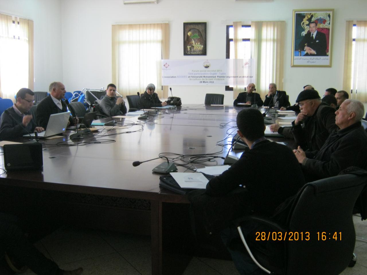 télérencontre Oujda -Tunis  ;  28   Mars 2013